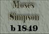 Moses Simpson
