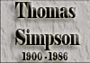 Thomas Simpson