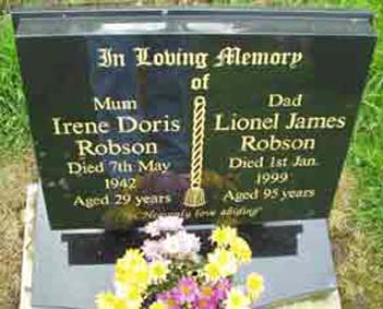 IreneDorisCowtonHeadstone